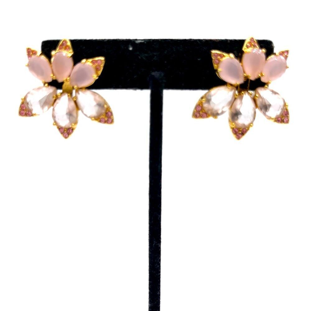 Multi Changeable Crystal Earrings - image 1